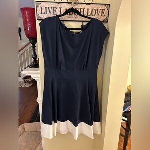 KATE SPADE navy blue sleeveless XL dress